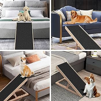 木製・折りたたみ・角度調節可能・犬用スロープ ペットスロープ 犬用階段 Amazon.co.jp: ペットステップ 木製 折り畳みペットスロープ 犬